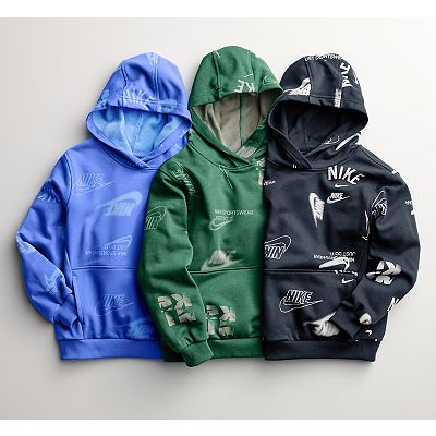 Boys 8-20 Nike Sportswear Club French-Terry Hoodie