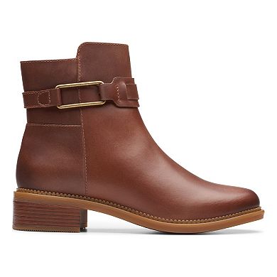 Clarks® Maye Bella Women's Leather Ankle Boots