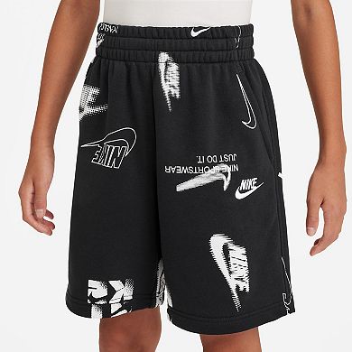 Boys 8-20 Nike Sportswear Club French Terry Fleece Shorts