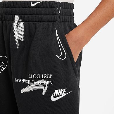 Boys 8-20 Nike Sportswear Club French Terry Fleece Shorts