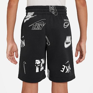 Boys 8-20 Nike Sportswear Club French Terry Fleece Shorts