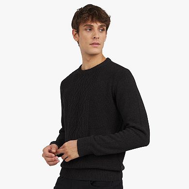 Men's Ben Sherman Cable Crewneck Sweater