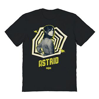 Men's Black Astrid Pose Fill Beetlejuice Graphic Tee