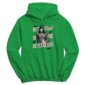 Men's Betelgeuse Repeat Beetlejuice Graphic Crew Fleece Hoodie