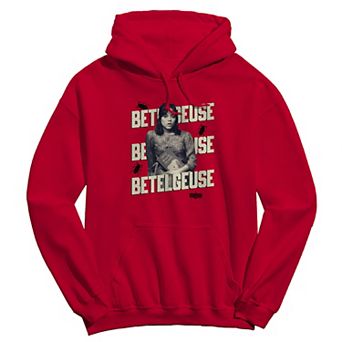 Men's Betelgeuse Repeat Beetlejuice Graphic Crew Fleece Hoodie