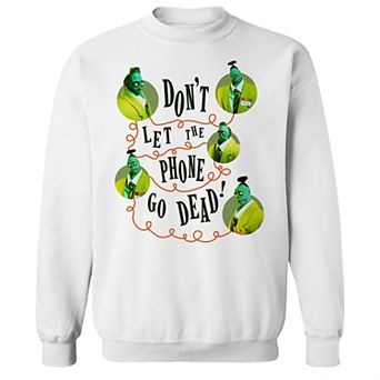 Men's Dont let Beetlejuice Graphic Crew Fleece Sweatshirt