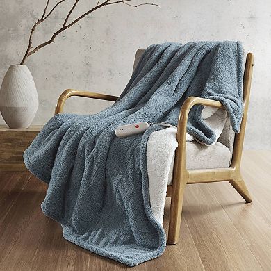 Sharper Image Amira Dream Soft Electric Heated Throw