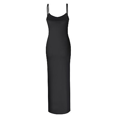 Women Full Slip Under Dresses Sleeveless Adjustable Spaghetti Strap Cami Maxi Dress