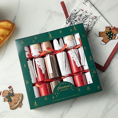 Glitzhome 6pk Christmas Party Cracker With Gift Contents