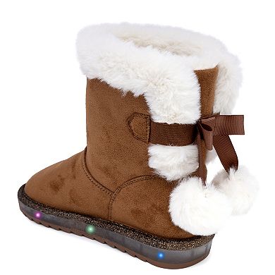 sugar Maizena Girls' Light-Up Winter Boots