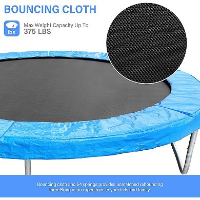 Safety Fence Trampoline And Strong Spring Waterproof Trampoline, Kids Entertainment Trampoline
