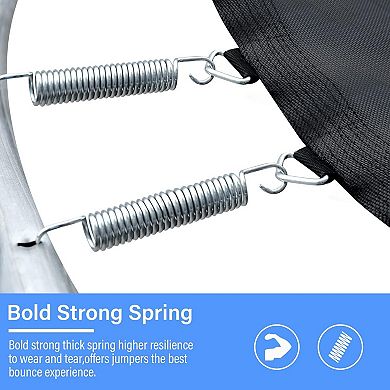 Safety Fence Trampoline And Strong Spring Waterproof Trampoline, Kids Entertainment Trampoline