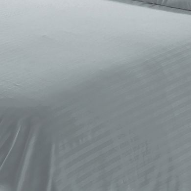Dobby Stripe Luxurious Ultra Soft Moisture Wicking Solid Color Sheet Set