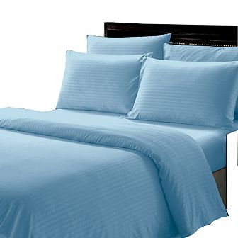 Dobby Stripe Luxurious Ultra Soft Moisture Wicking Solid Color Sheet Set