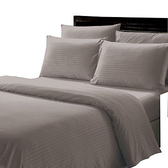 Dobby Stripe Luxurious Ultra Soft Moisture Wicking Solid Color Sheet Set