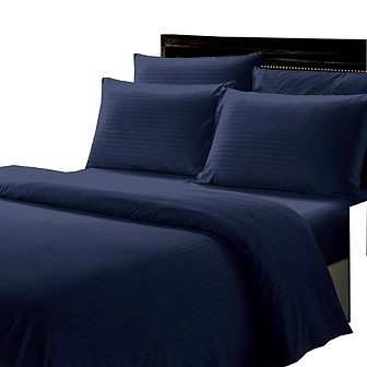 Dobby Stripe Luxurious Ultra Soft Moisture Wicking Solid Color Sheet Set