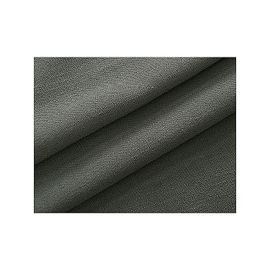 Kate Aurora Oversized Grommet Top Solid Color Window Valance