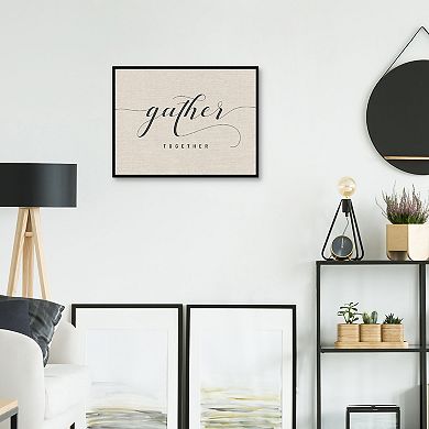 Masterpiece Gather Together Crop Canvas Wall Art