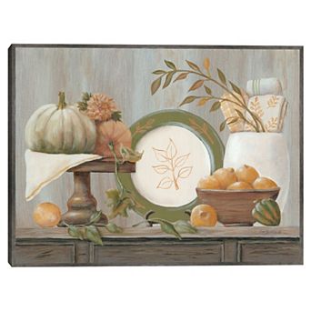 Masterpiece A Harvest Kitchen Canvas Wall Art