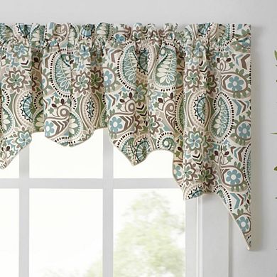 Paisley Prism Duchess 3" Rod Pocket Valances For Windows