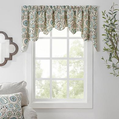 Paisley Prism Duchess 3" Rod Pocket Valances For Windows