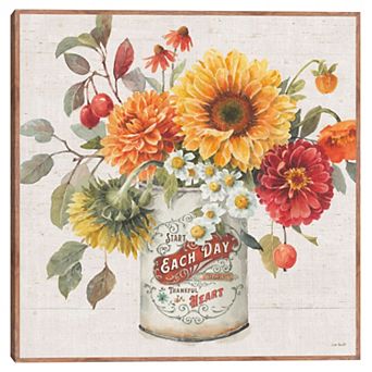 Masterpiece Autumn in Bloom III Canvas Wall Art