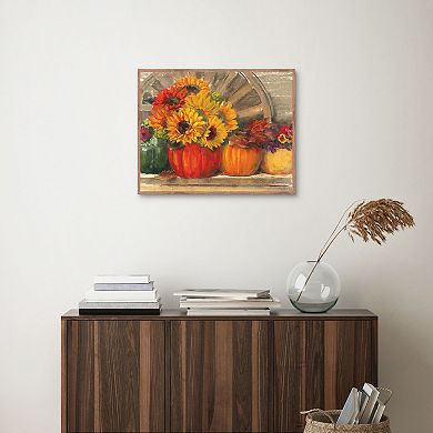 Masterpiece Autumn Still Life Crop Canvas Wall Art