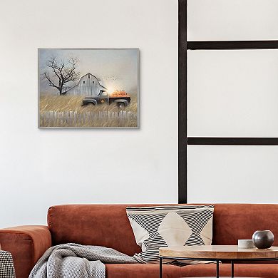 Masterpiece Fall Pumpkin Harvest Canvas Wall Art