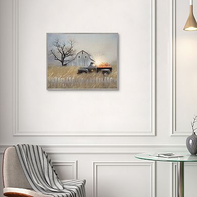 Masterpiece Fall Pumpkin Harvest Canvas Wall Art