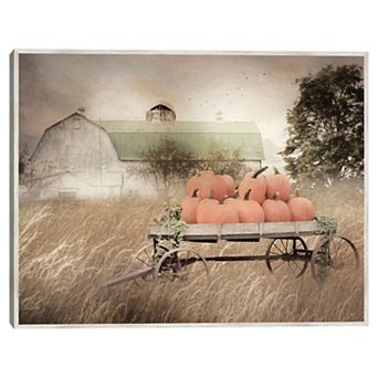 Masterpiece Pumpkin Harvest Canvas Wall Art