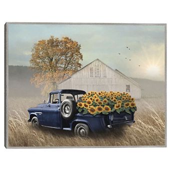 Masterpiece Sunflower Harvest Canvas Wall Art