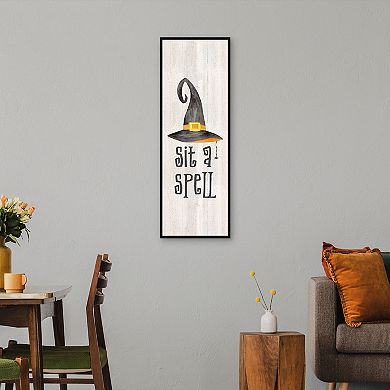 Masterpiece Sit A Spell Canvas Wall Art