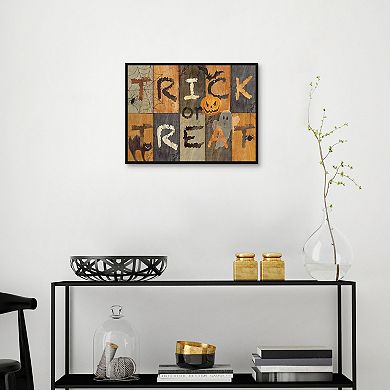 Masterpiece Trick or Treat Rectangle Canvas Wall Art