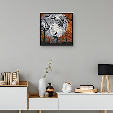 Masterpiece Something Wicked Graveyard I Canvas Wall Art