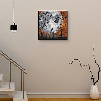 Masterpiece Something Wicked Graveyard I Canvas Wall Art