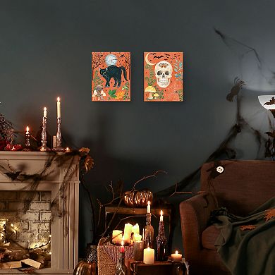 Masterpiece Halloween Classics III & IV Canvas Wall Art 2-piece Set