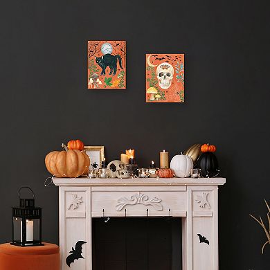 Masterpiece Halloween Classics III & IV Canvas Wall Art 2-piece Set