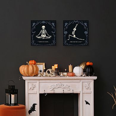 Masterpiece Scary Stretches II & III Canvas Wall Art 2-piece Set