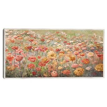 Masterpiece Summer Wildflowers Canvas Wall Art