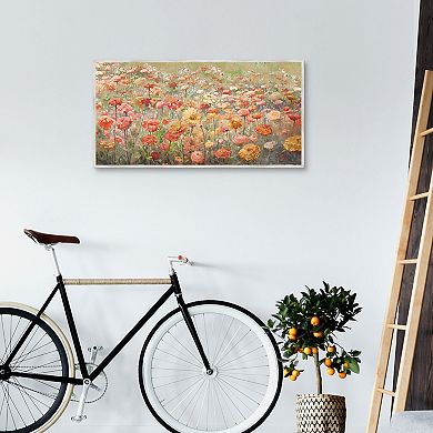 Masterpiece Summer Wildflowers Canvas Wall Art