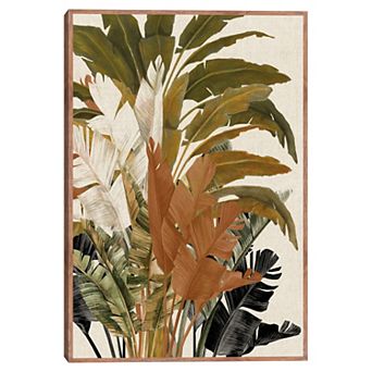 Masterpiece Sunbaked Palms I Canvas Wall Art