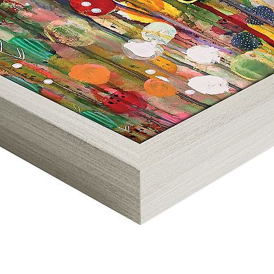 Masterpiece Love Feathers Canvas Wall Art