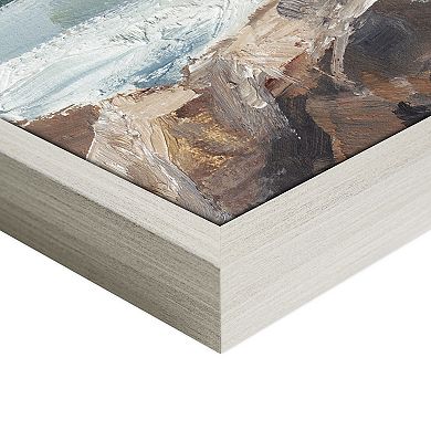 Masterpiece Impasto Ocean View V Canvas Wall Art