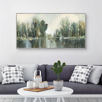 Masterpiece Textured Treeline Canvas Wall Art