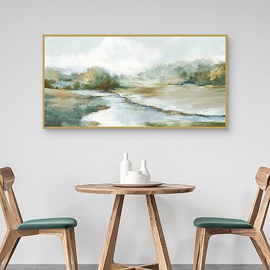 Masterpiece Harmony of Green Hues Canvas Wall Art