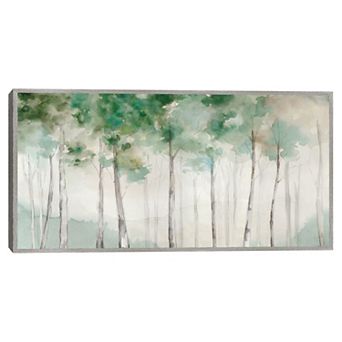 Masterpiece Majestic Green Forest Canvas Wall Art