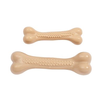 Country Living Nylon Bone Dog Chew Toy for Heavy Chewers, Chicken Flavored X-Large