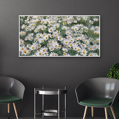 Masterpiece Daisy Field Canvas Wall Art