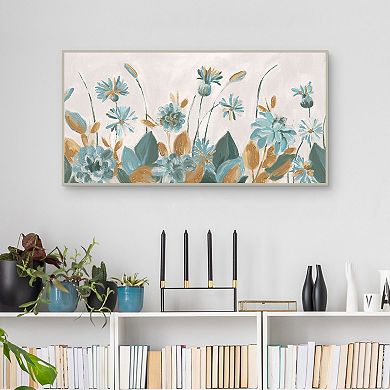 Masterpiece Gilded Wildflowers Framed Wall Art