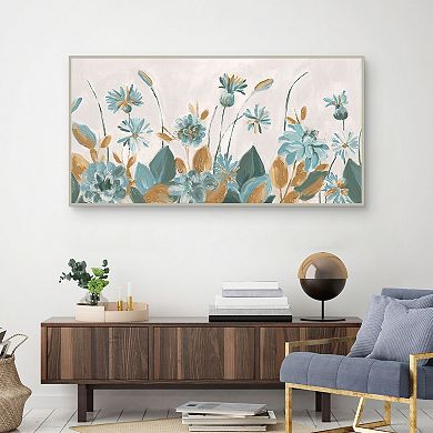 Masterpiece Gilded Wildflowers Framed Wall Art